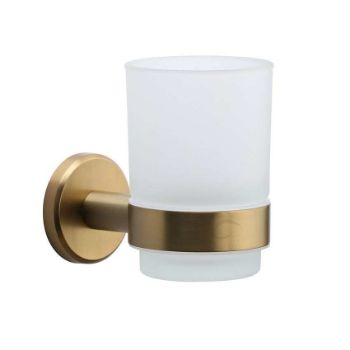 Tumbler Holder in Satin Brass - OXF-TUMBLER-SB Tumbler Holder in Satin Brass - OXF-TUMBLER-SB