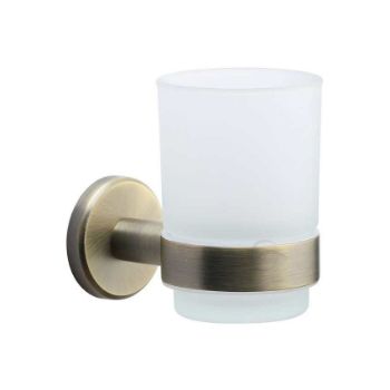 Tumbler Holder in Matt Antique Brass - OXF-TUMBLER-MA Tumbler Holder in Matt Antique Brass - OXF-TUMBLER-MA