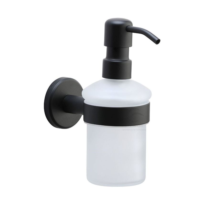 Soap Dispenser in Matt Black - OXF-SOAP-BLK 