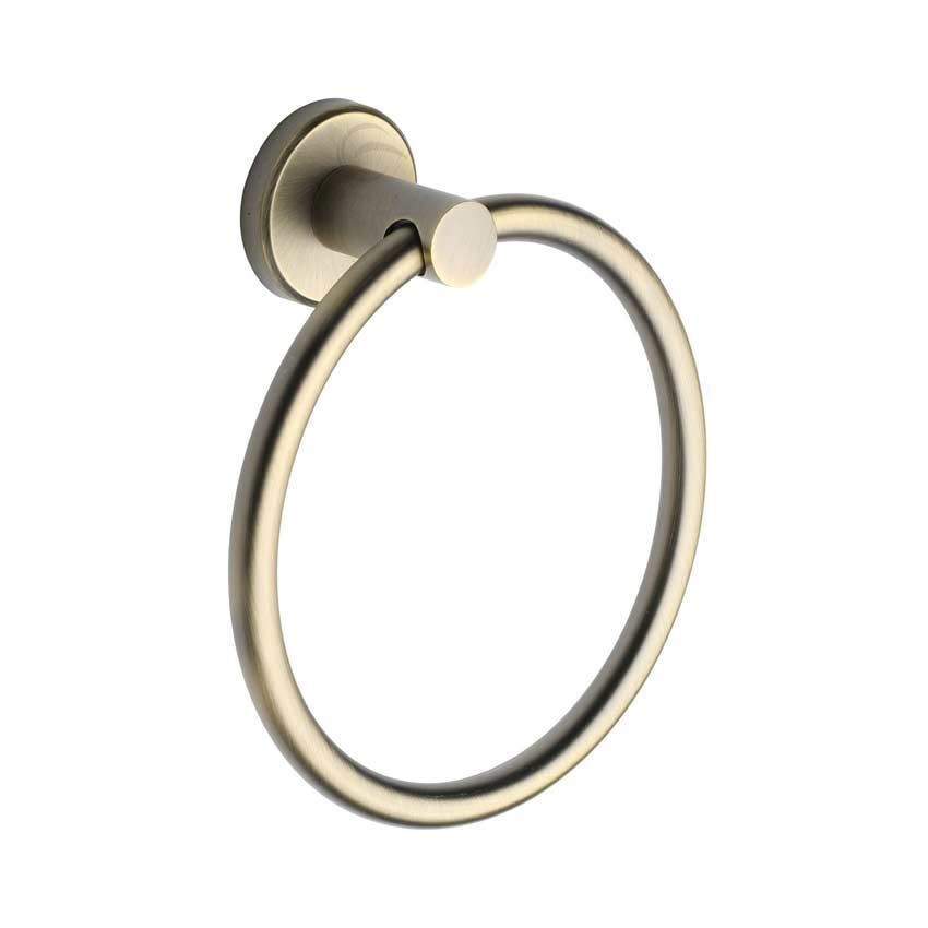 Towel Ring in Matt Antique Brass - OXF-RING-MA