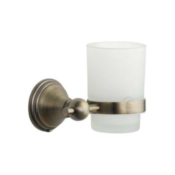 Tumbler Holder in Matt Antique Brass - CAM-TUMBLER-MA Tumbler Holder in Matt Antique Brass - CAM-TUMBLER-MA