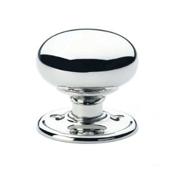 Alexander and Wilks Polished Chrome Kershaw Door Knob - AW300PC  Alexander and Wilks Polished Chrome Kershaw Door Knob - AW300PC