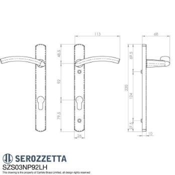 Verde PVC Handle - SZS03NP92SC