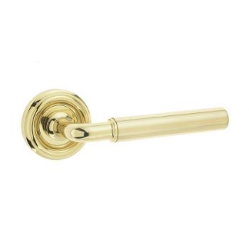 Jedo Elise Door Handle- Polished Brass- JV650PB