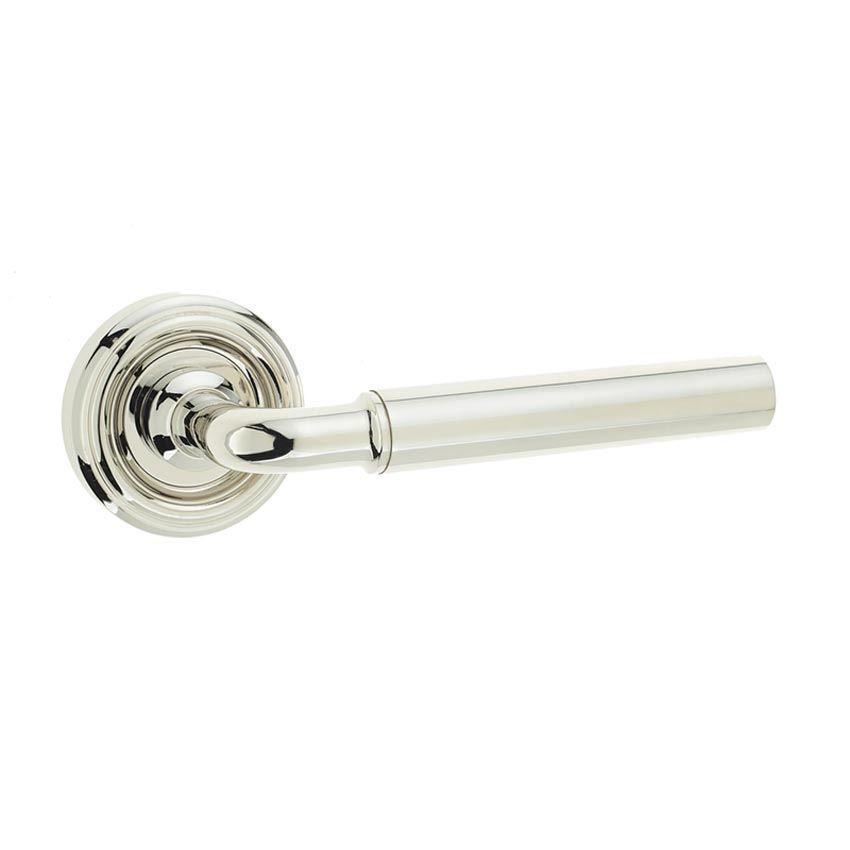 Jedo Elise Door Handle- Polished Nickel- JV650PN