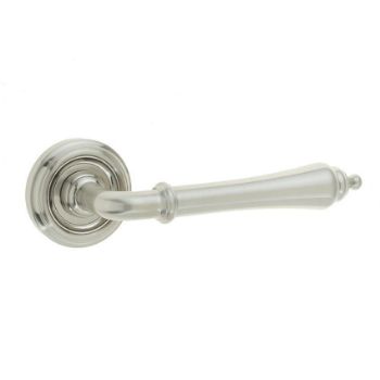 Jedo Camille Door Handle - Satin Nickel- JV651SN	