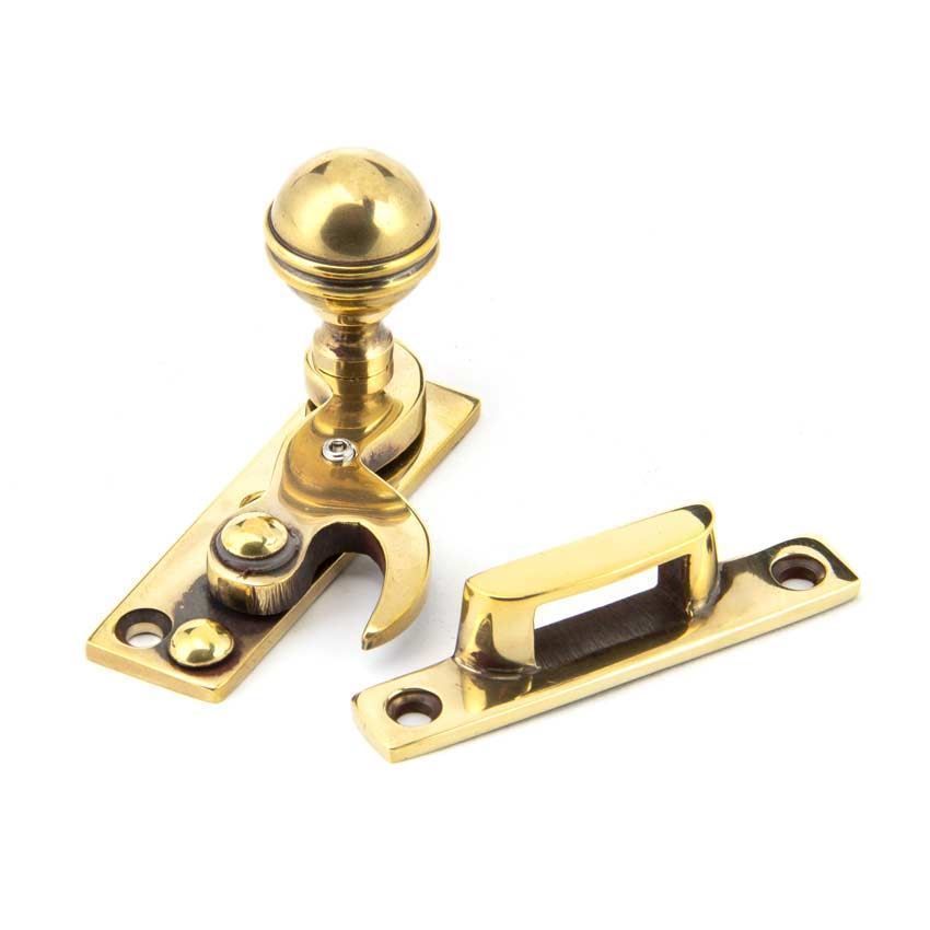 Aged Brass Prestbury Hook Fastener - 92042 