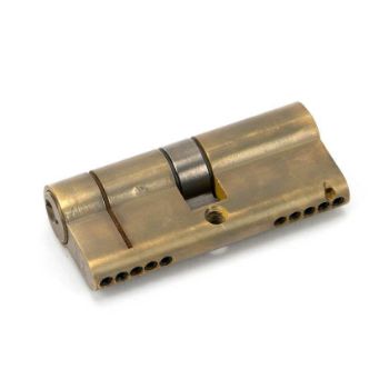 Aged Brass 5 pin Euro Cylinder - 45803 