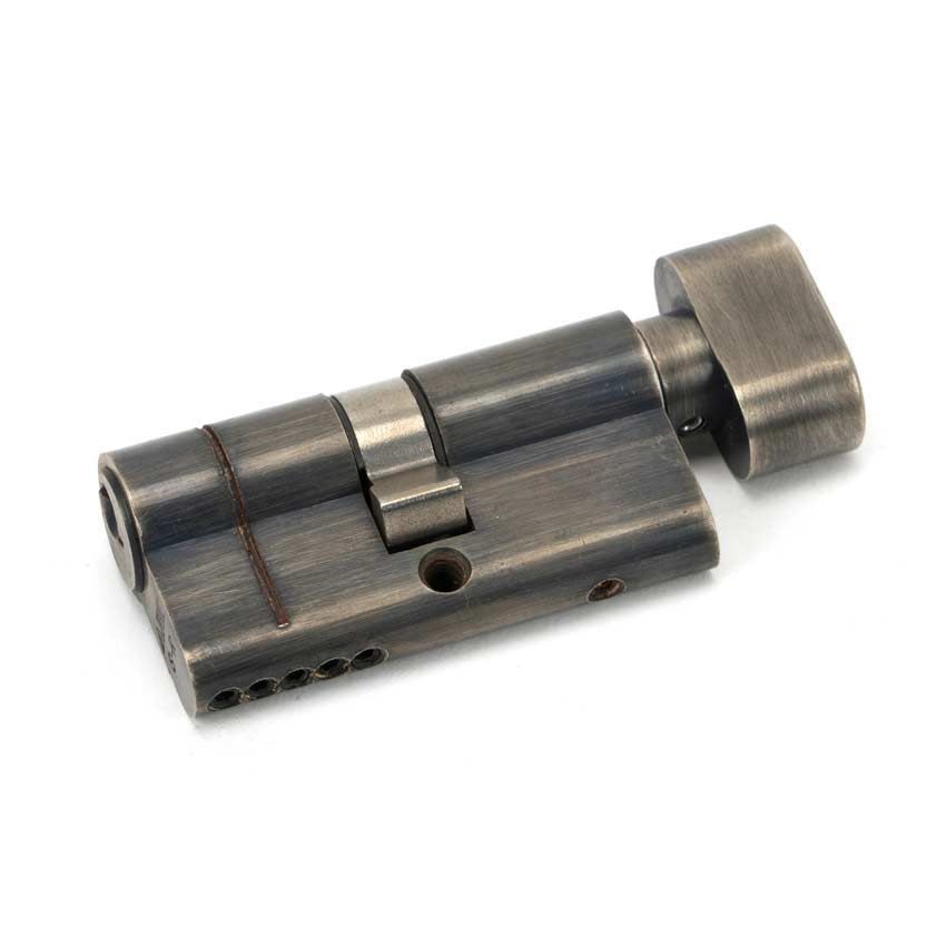 Pewter 5 Pin Euro Cylinder/Thumbturn - 45842 