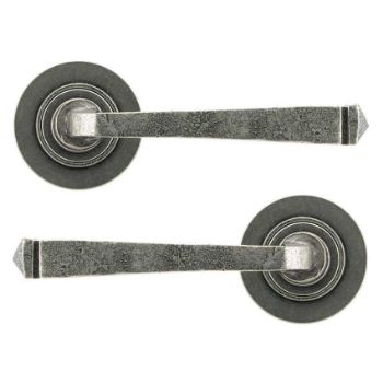 Avon Lever on a Plain Rose in Pewter - Unsprung - 49965