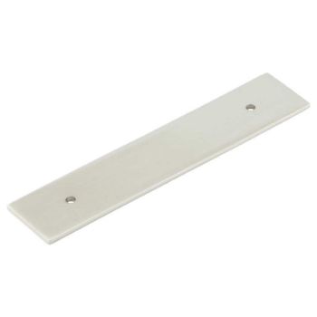 Fanshaw Backplate for Cabinet Handles in Satin Nickel