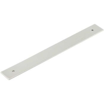 Fanshaw Backplate for Cabinet Handles in Satin Nickel