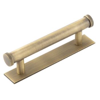 Fanshaw Backplate for Cabinet Handles in Antique Brass