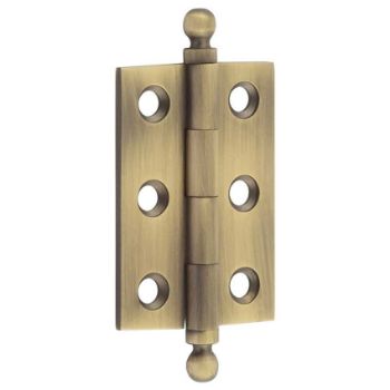 Finial Hinges in Antique Brass - HOX800AB 