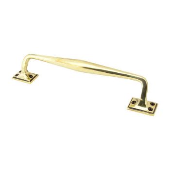 Aged Brass Art Deco Pull Handle - 45461
