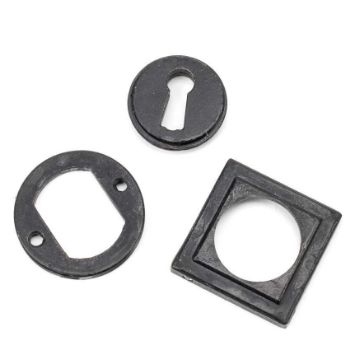 External Beeswax Square Standard Profile Escutcheon - From the Anvil - 45702