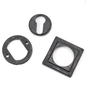External Beeswax Square Euro Profile Escutcheon - From the Anvil - 45726