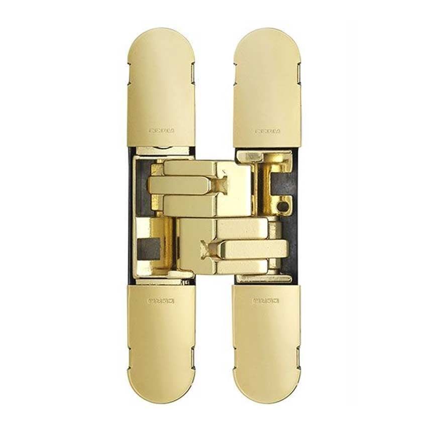 Ceam Concealed Door Hinge - Polished Brass - CI001129OTT00