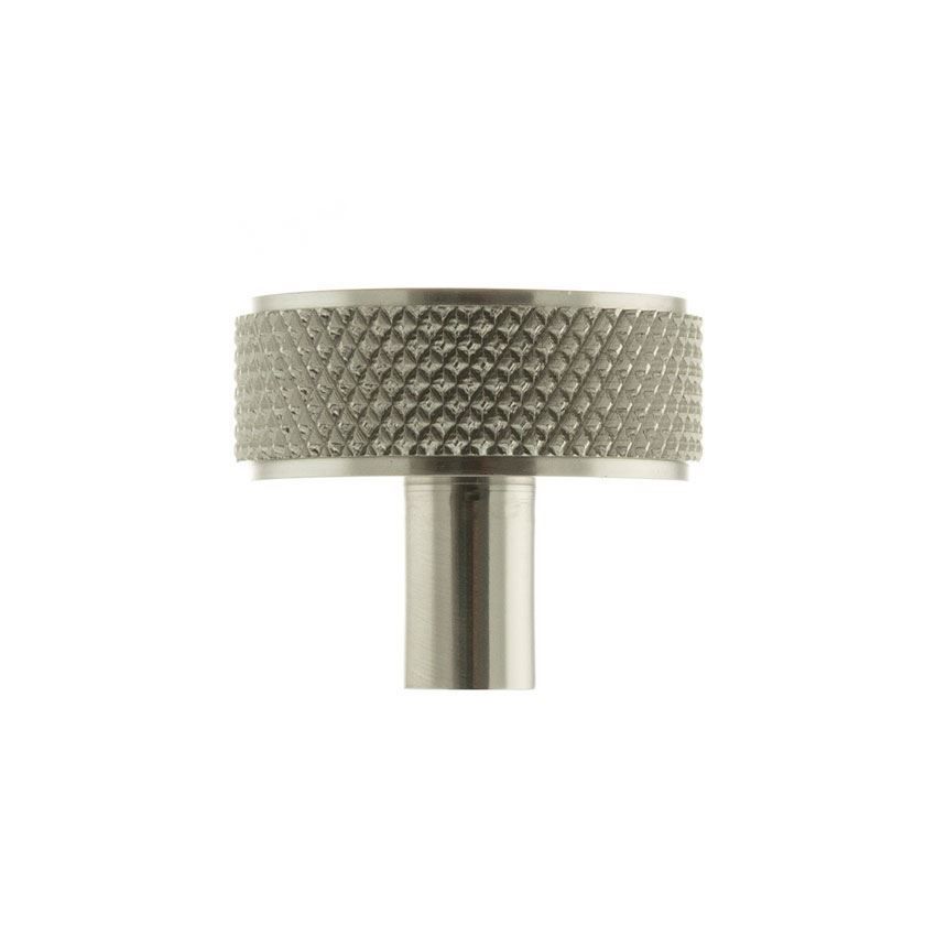 Hargreaves Disc Knurled Cabinet Knob - MHCK1935SN