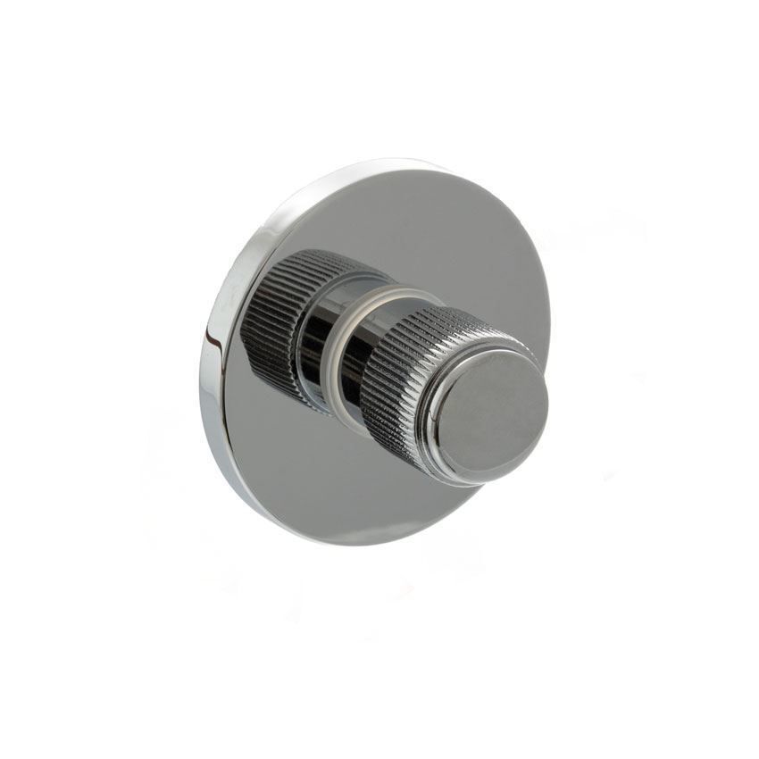 Millhouse Brass Linear Turn and Release on a Slimline Round Rose - MHSRLWCPC 