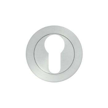 Euro profile escutcheon in Satin Chrome - ZPA001-SC 
