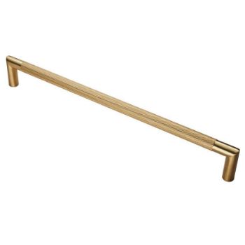Mitred Knurled Pull Handles in Satin Brass PVD - SWP1169SPVD 