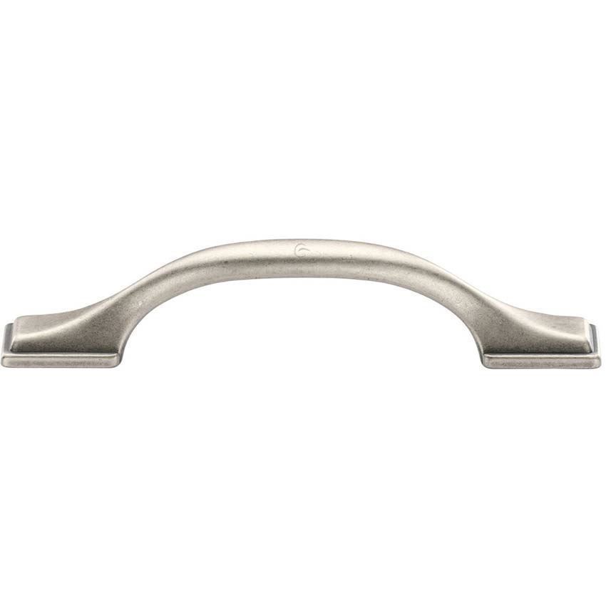 Luca Cabinet Pull in Distressed Pewter - TK5090-DPW 