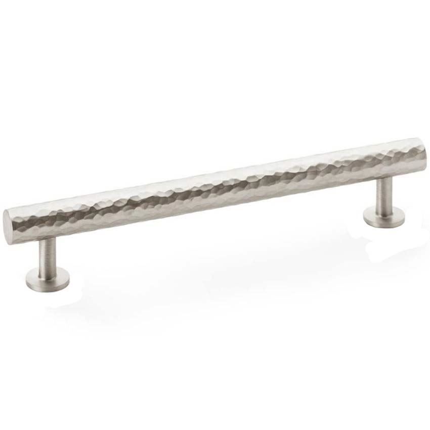 Alexander and Wilks Leila Hammered T-bar Cupboard Pull Handle - AW817-160-SN