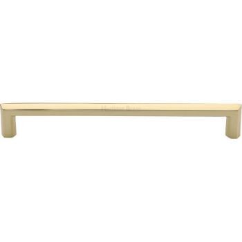 Hex Profile Cabinet Pull Handle in Polished Brass - C4473-PB