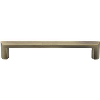 Hex Profile Cabinet Pull Handle in Antique Brass - C4473-AT 