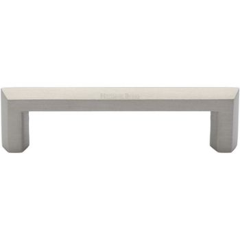 Hex Profile Cabinet Pull Handle in Satin Nickel - C4473-SN