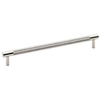 Alexander and Wilks Brunel Knurled T-Bar Handle in Polished Nickel PVD Finish AW810-PNPVD 