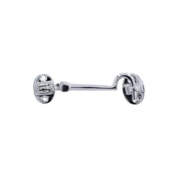 Silent Pattern Cabin Hook in Polished Chrome - F776-PC