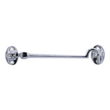 Silent Pattern Cabin Hook in Polished Chrome - F776-PC 