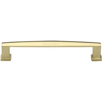 Vintage Cabinet Pull Handle in Polished Brass - C4384-PB