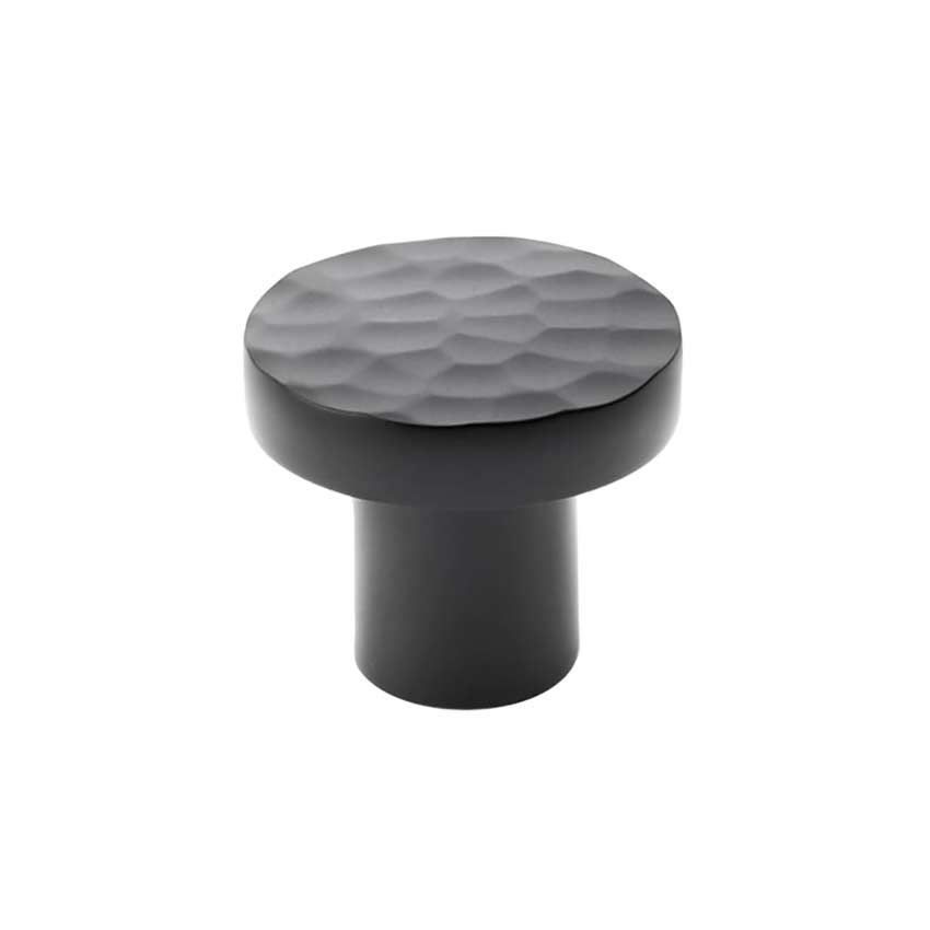 Alexander and Wilks Hanover Hammered Cupboard Knob - AW820-BL