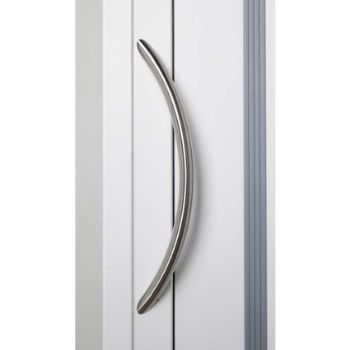 Stainless Steel Bow Shape Pull Handle in a Brushed Stainless Steel Finish - DHBHBOW900-316SI 