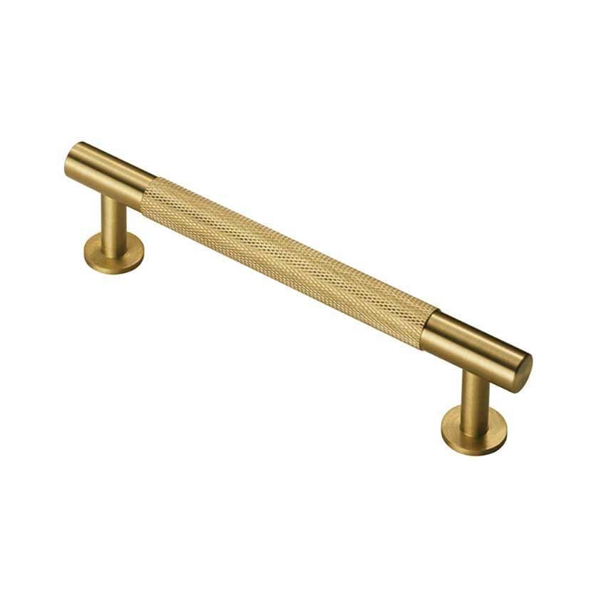 Knurled Pull Cabinet Handle - Satin Brass - FTD700BSB