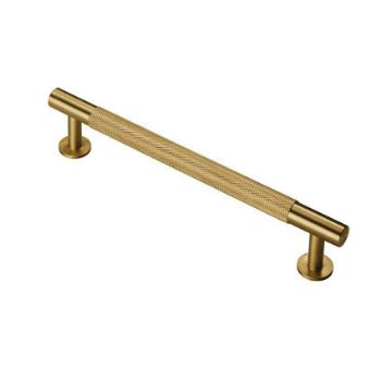 Knurled Pull Cabinet Handle - Satin Brass - FTD700CSB