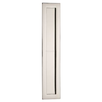 Rectangular Flush Pull in Polished Nickel - C1855-PNF