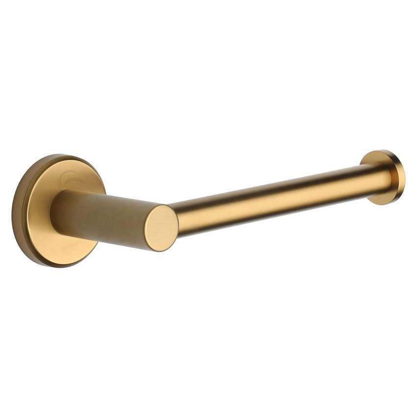 Toilet Roll Holder in a Satin Brass Finish - OXF-PAPER-SB