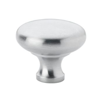 Wade Round Cabinet Knob in Satin Chrome - AW836-SC 
