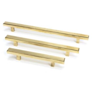 Scully Pull Handle in Aged Brass - 50506