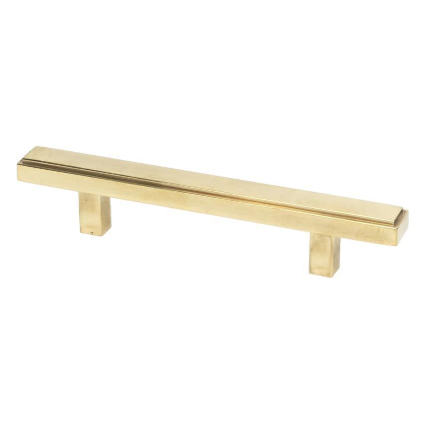 Scully Pull Handle in Aged Brass - 50506