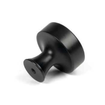 Scully Cabinet Knob in Matt Black - 50554