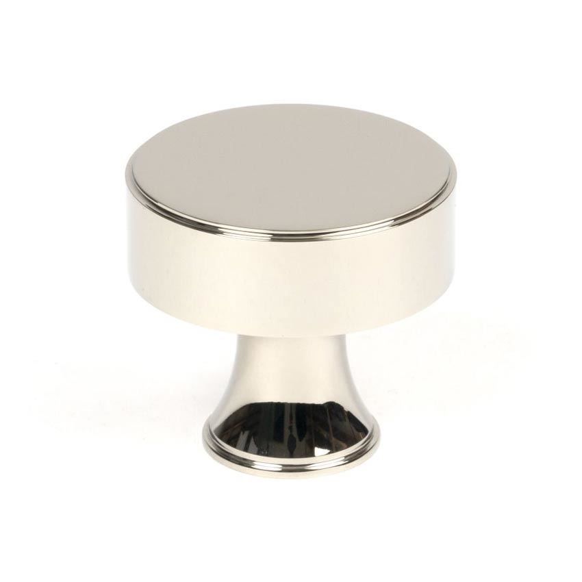 Scully Cabinet Knob in Polished Nickel - 50512