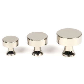 Scully Cabinet Knob in Polished Nickel - 50512