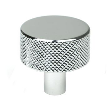 Polished Chrome Brompton Cabinet Knob - 46819