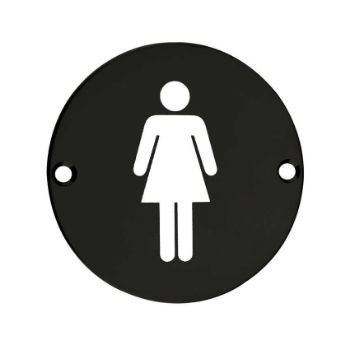 Stainless Steel Female Sex Sign - ZSS02PCB Stainless Steel Female Sex Sign - ZSS02PCB