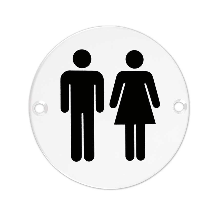 Stainless Steel Unisex Sign - ZSS03PCW